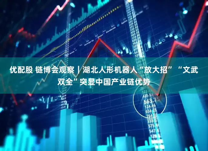 优配股 链博会观察｜湖北人形机器人“放大招” “文武双全”突显中国产业链优势